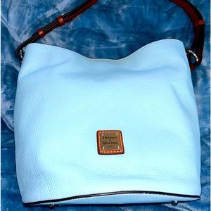 Dooney Thea Feedbag Pale Blue